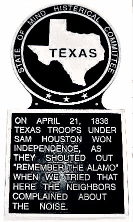 Texas V1 State Marker, State Plaque, Hand Painted